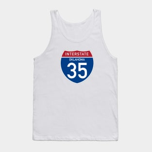 Interstate 35 - Oklahoma Tank Top